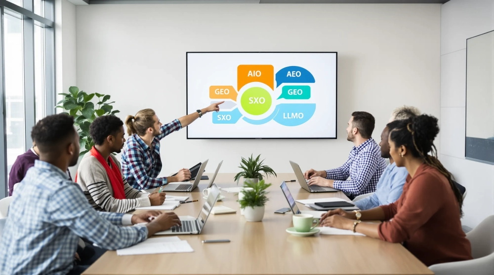 AIO, AEO, GEO, SXO & LLMO: The Future of SEO